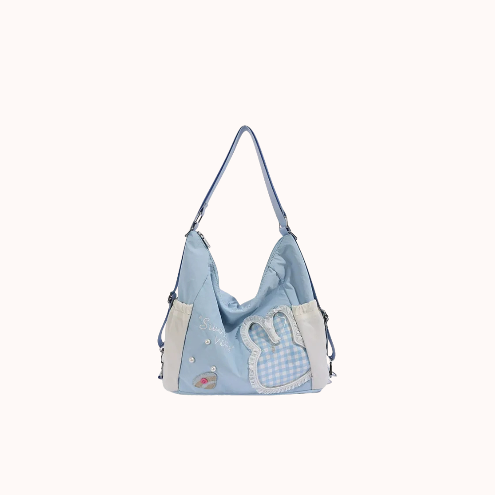 Lusette Bunny Patch Shoulder Bag