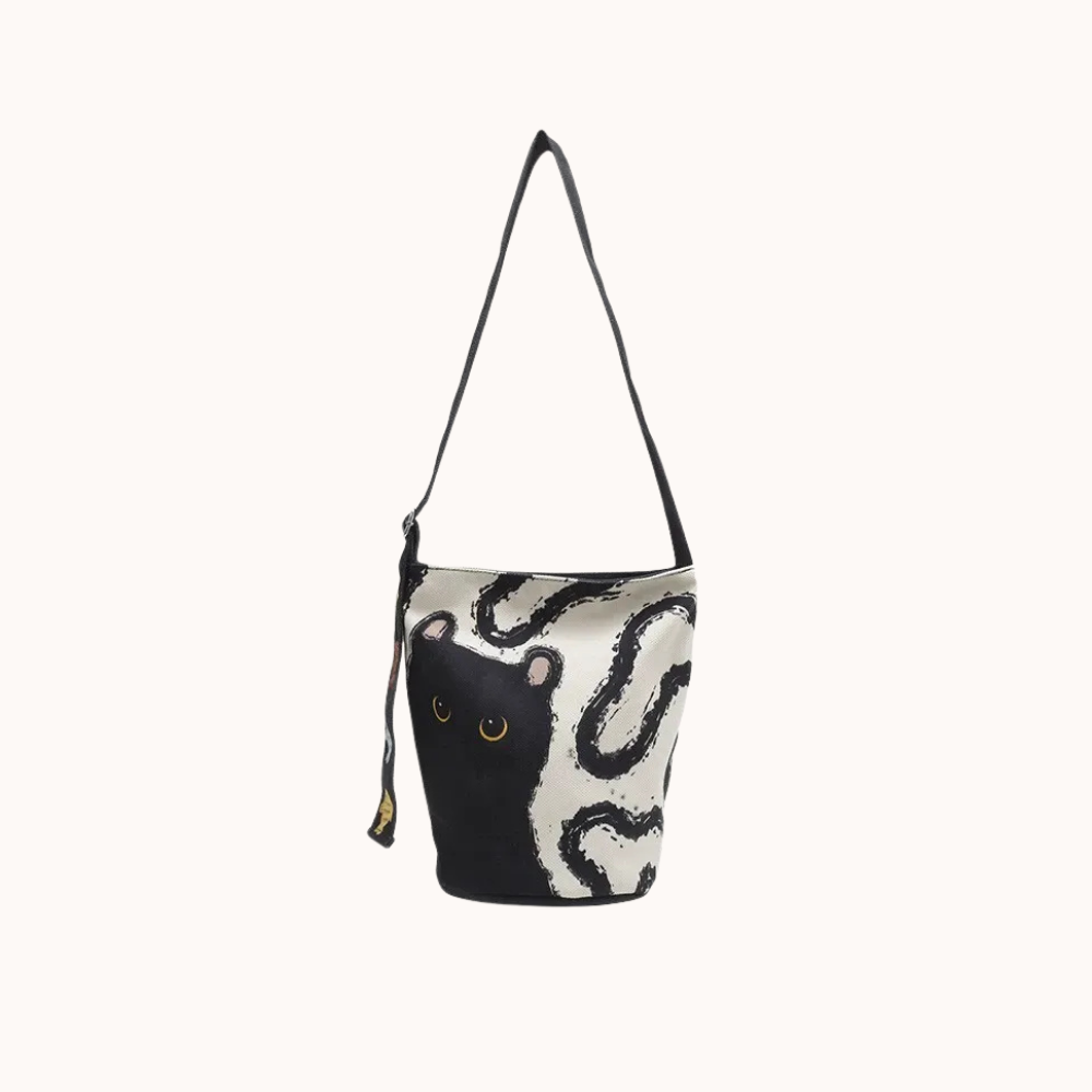 Kerina Printed Bucket Bag