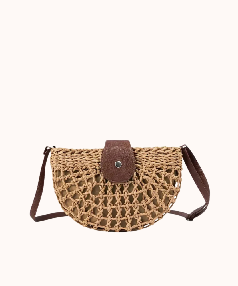 Romienne Vegan Leather Crossbody Bag
