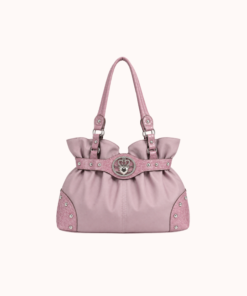 Tivana Ruched Shoulder Bag