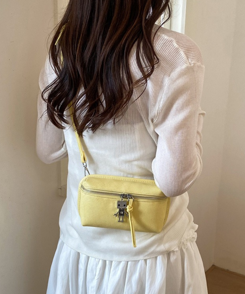 Tinnia Robot Charm Crossbody Bag
