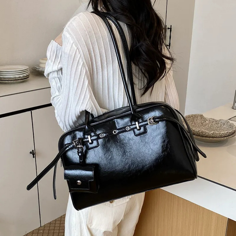 Cintara Belted Shoulder Bag