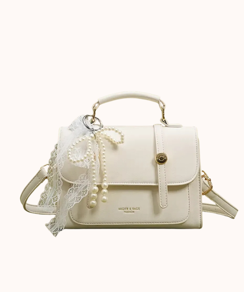 Vessara Top Handle Flap Bag