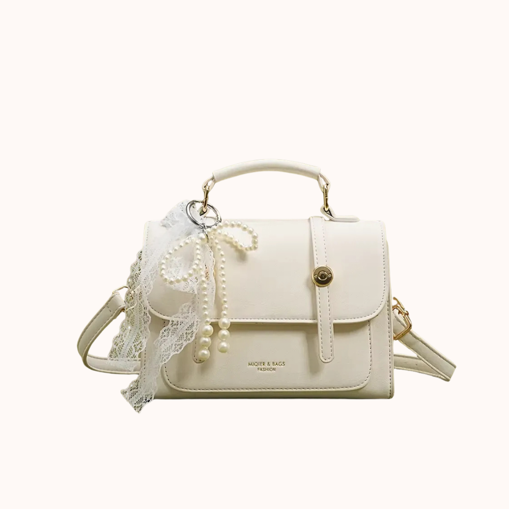 Vessara Top Handle Flap Bag