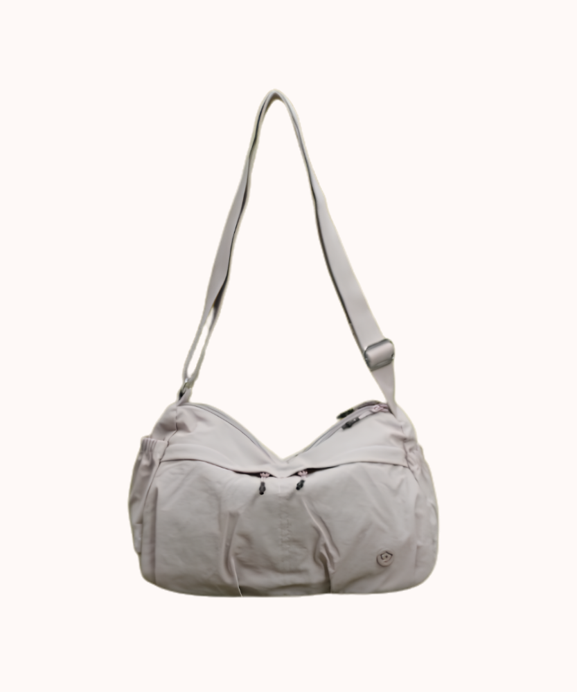 Fabria Ruched Shoulder Bag
