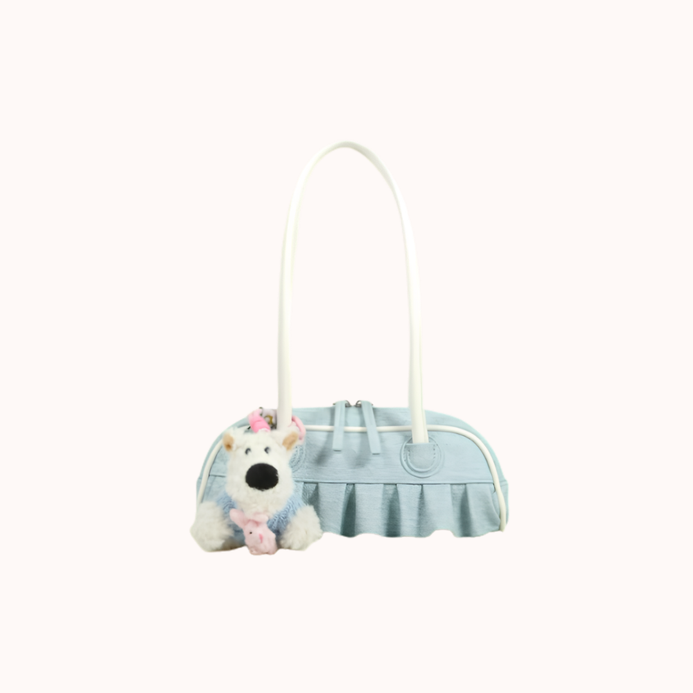 Mavelle Ruffle Shoulder Bag