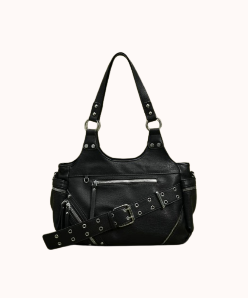 Valmira Studded Shoulder Bag