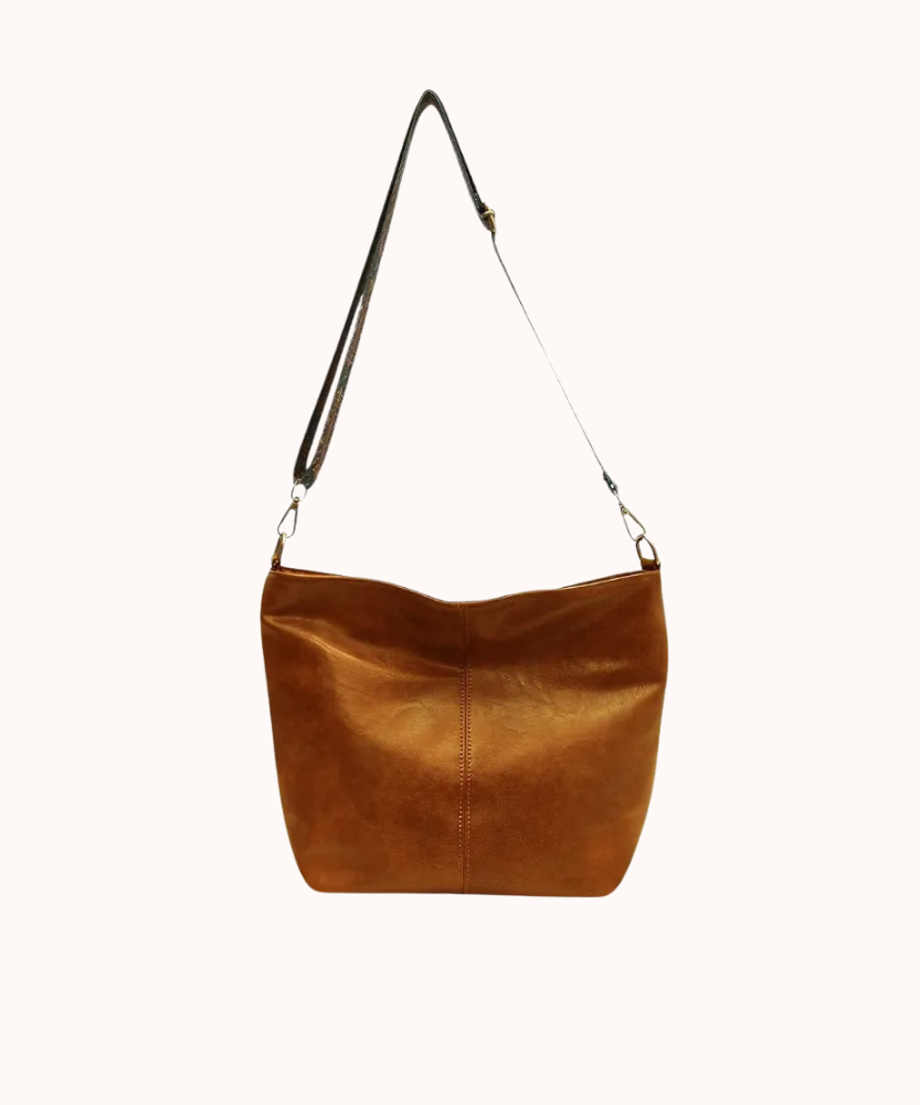 Castille Vegan Leather Crossbody Bag