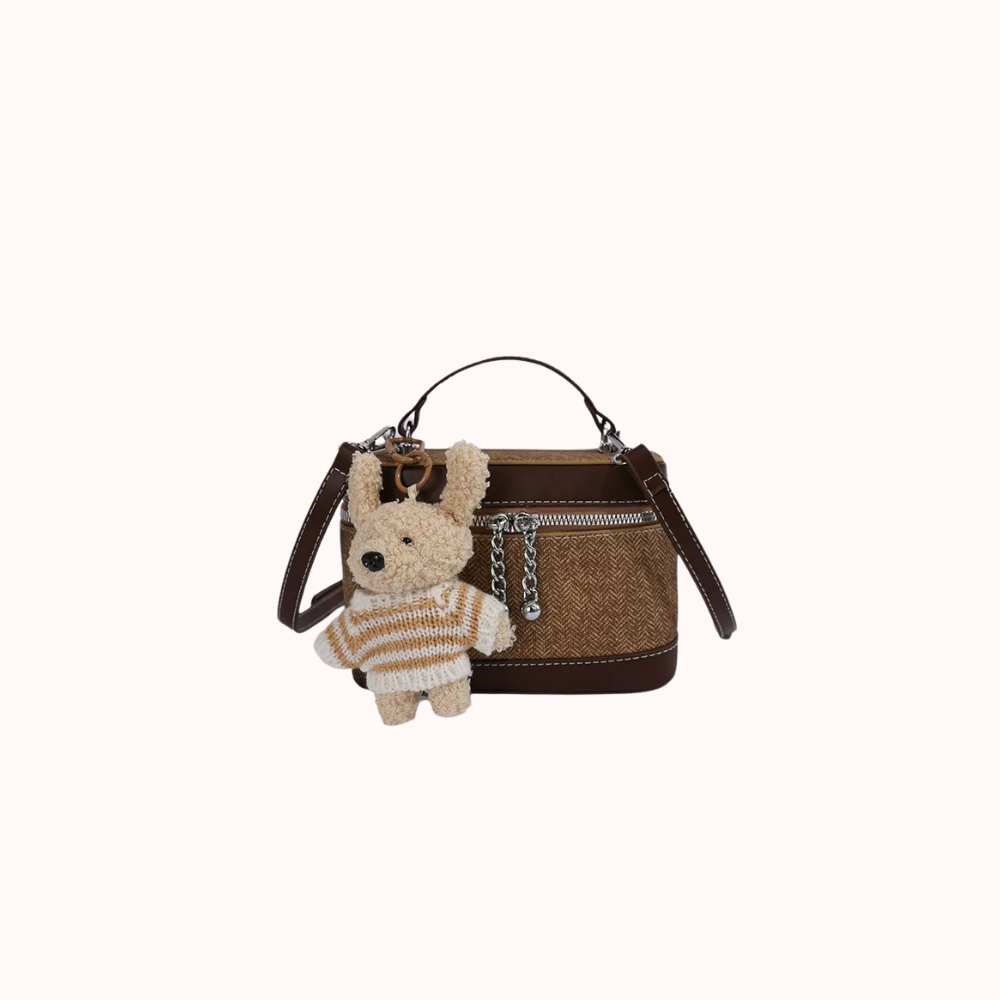Leporia Bunny Charm Mini Handbag