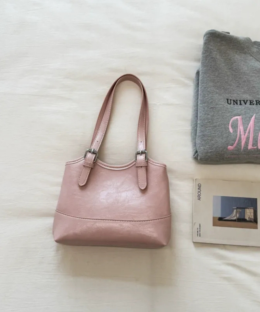 Perlisa Bow Charm Shoulder Bag