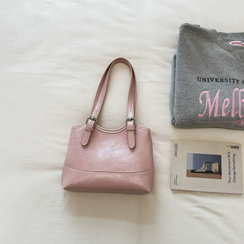 Perlisa Bow Charm Shoulder Bag