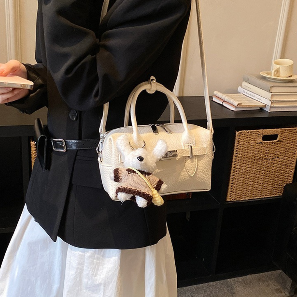Luvienne Buckle Mini Handbag