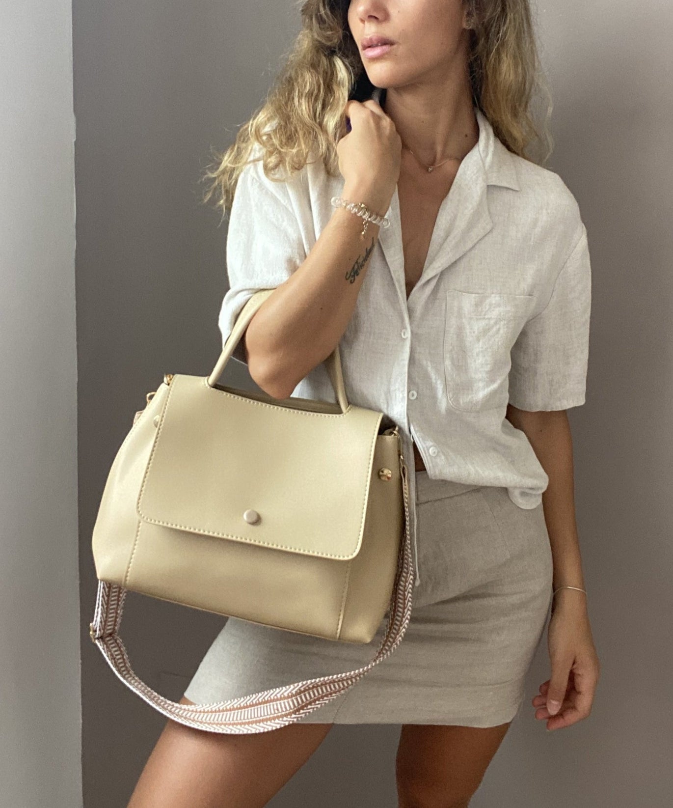 Romilda Vegan Leather Crossbody Bag