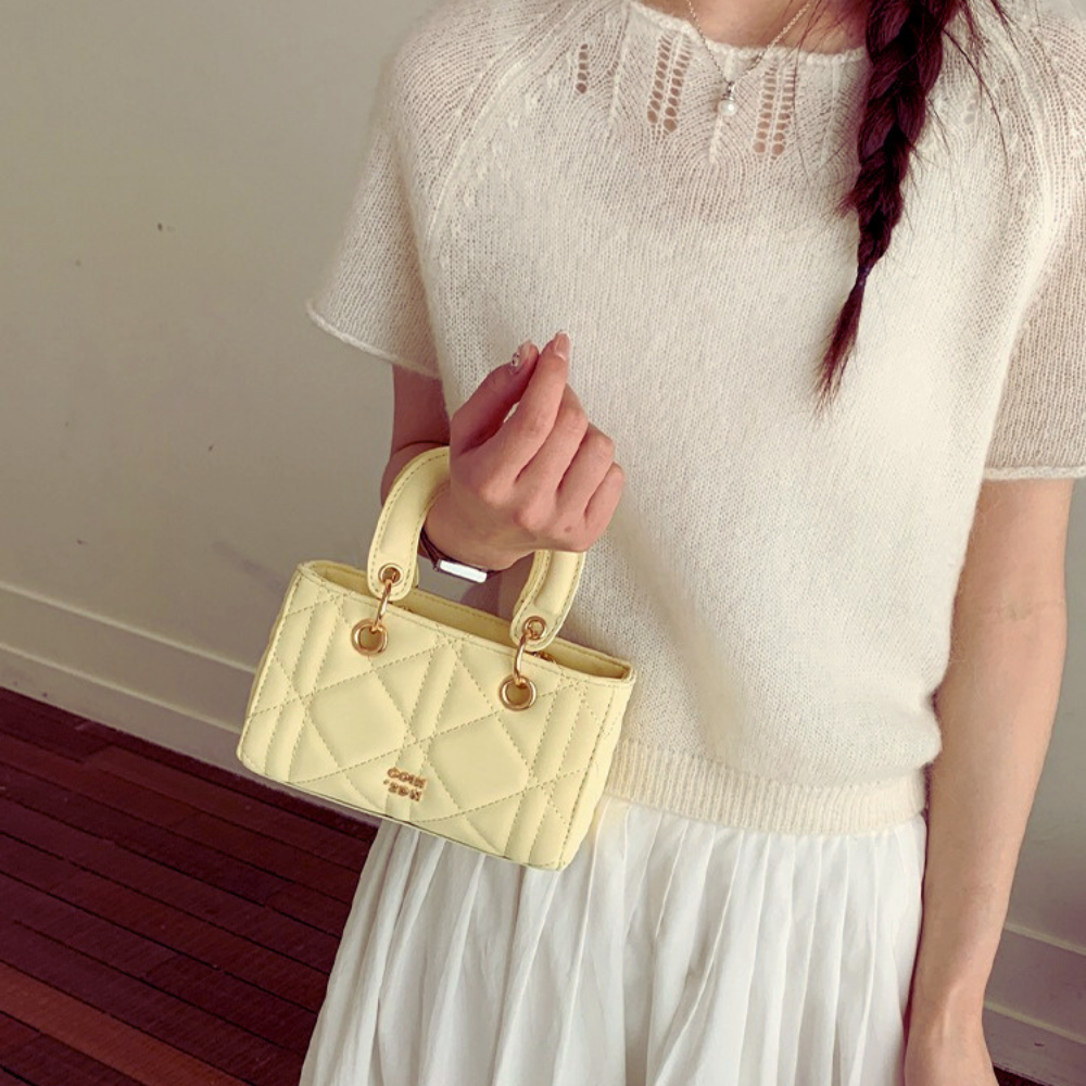 Marquise Quilted Mini Handbag