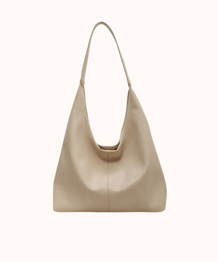 Adélya Vegan Leather Hobo Bag