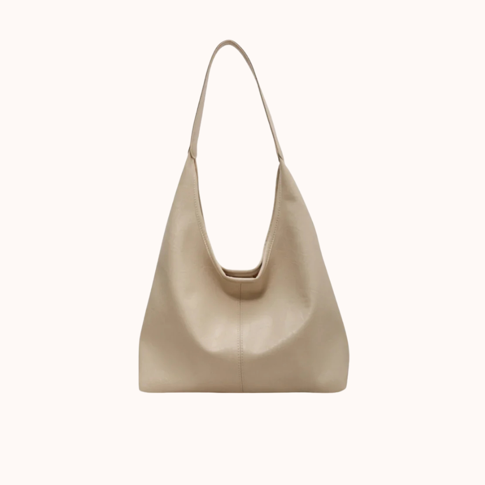 Adélya Vegan Leather Hobo Bag