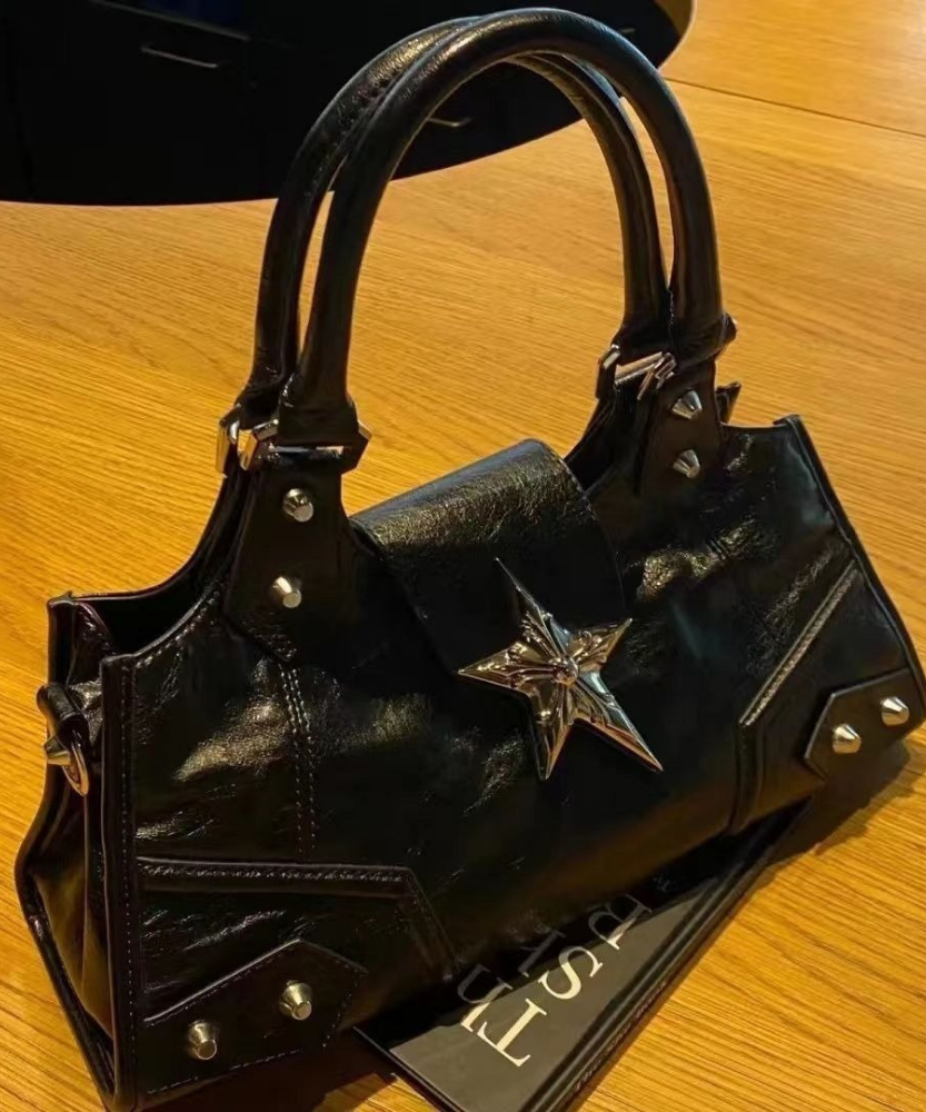 Feravia Star Stud Shoulder Bag