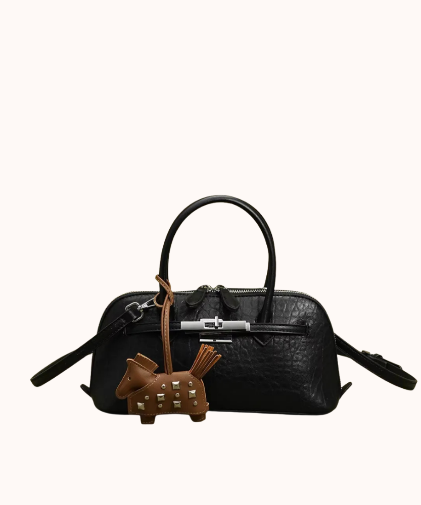 Bertille Lock Detail Mini Handbag