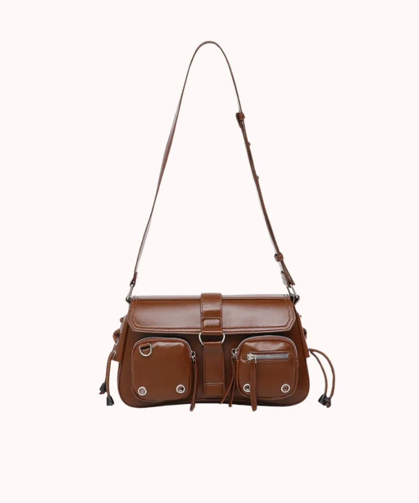 Nauma Vegan Leather Crossbody Bag