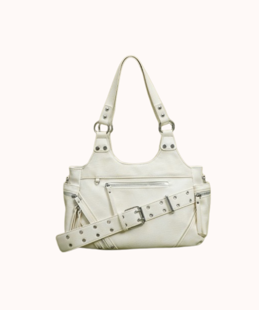 Valmira Studded Shoulder Bag