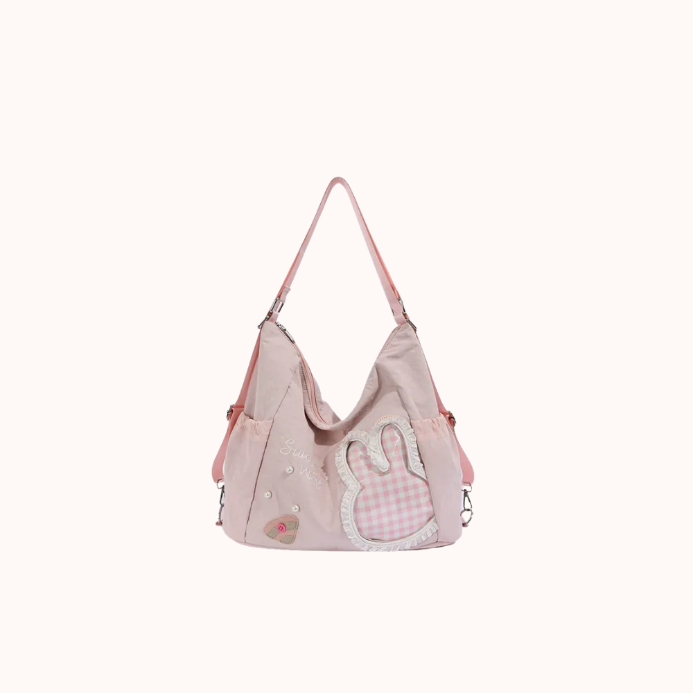Lusette Bunny Patch Shoulder Bag