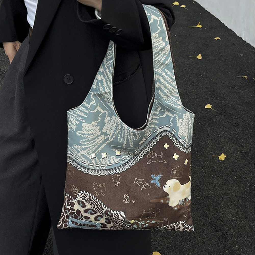 Dottie Pup Tote Bag