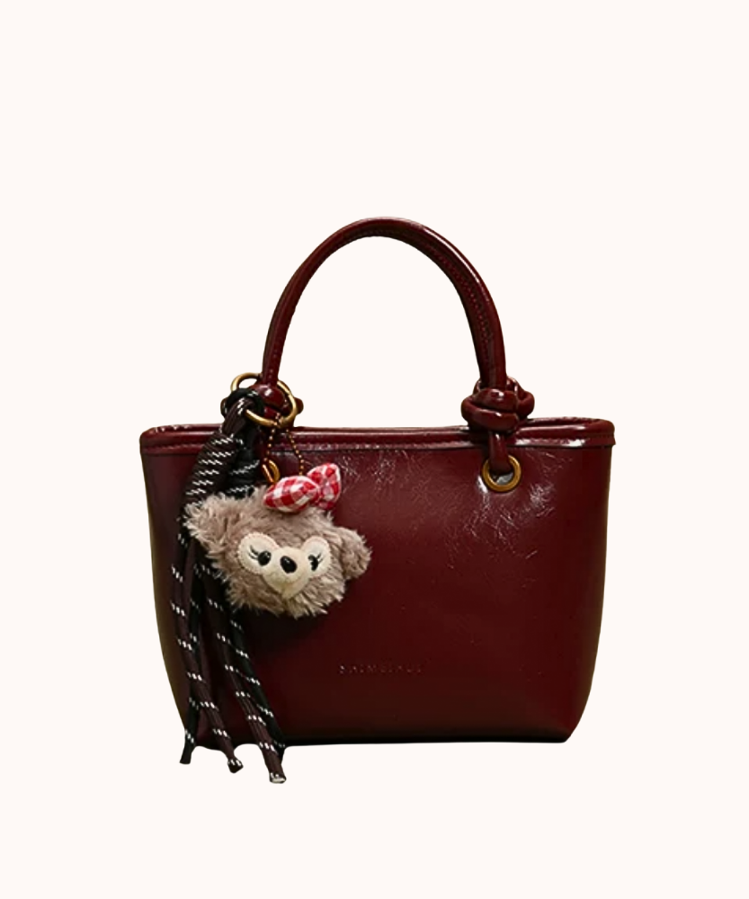 Rosvianne Teddy Charm Mini Bag