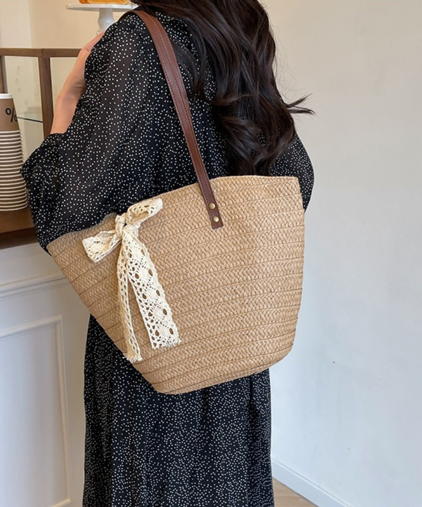 Quintilla Woven Shore Tote Bag