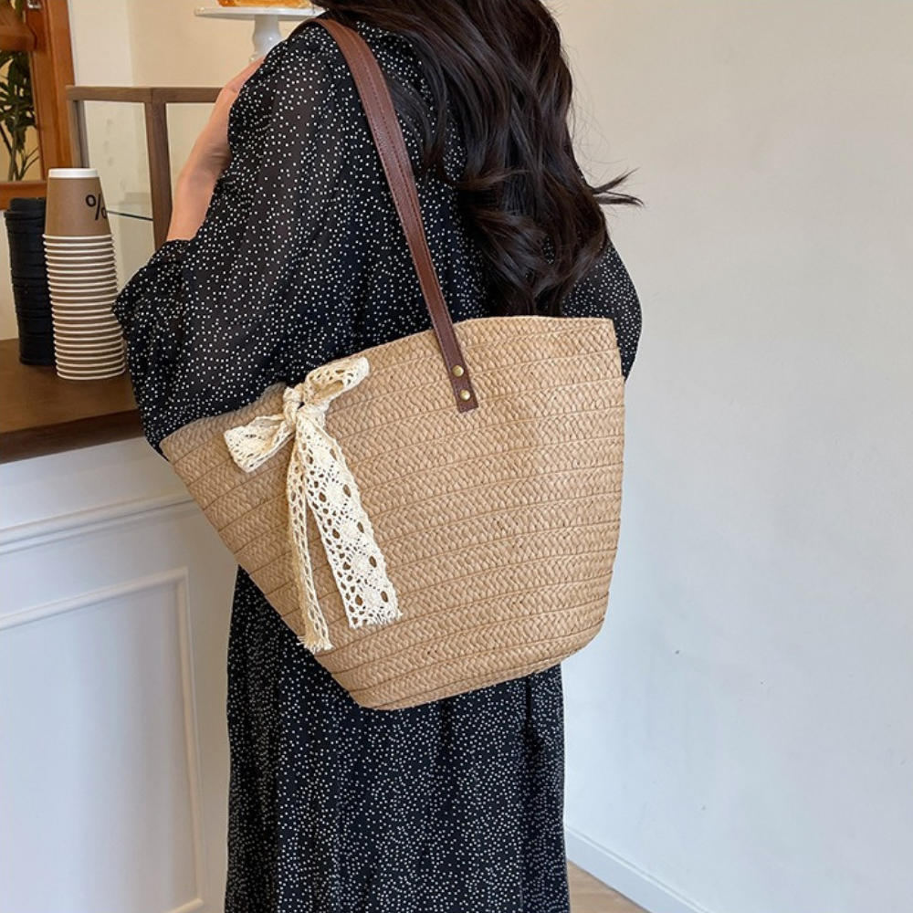 Quintilla Woven Shore Tote Bag