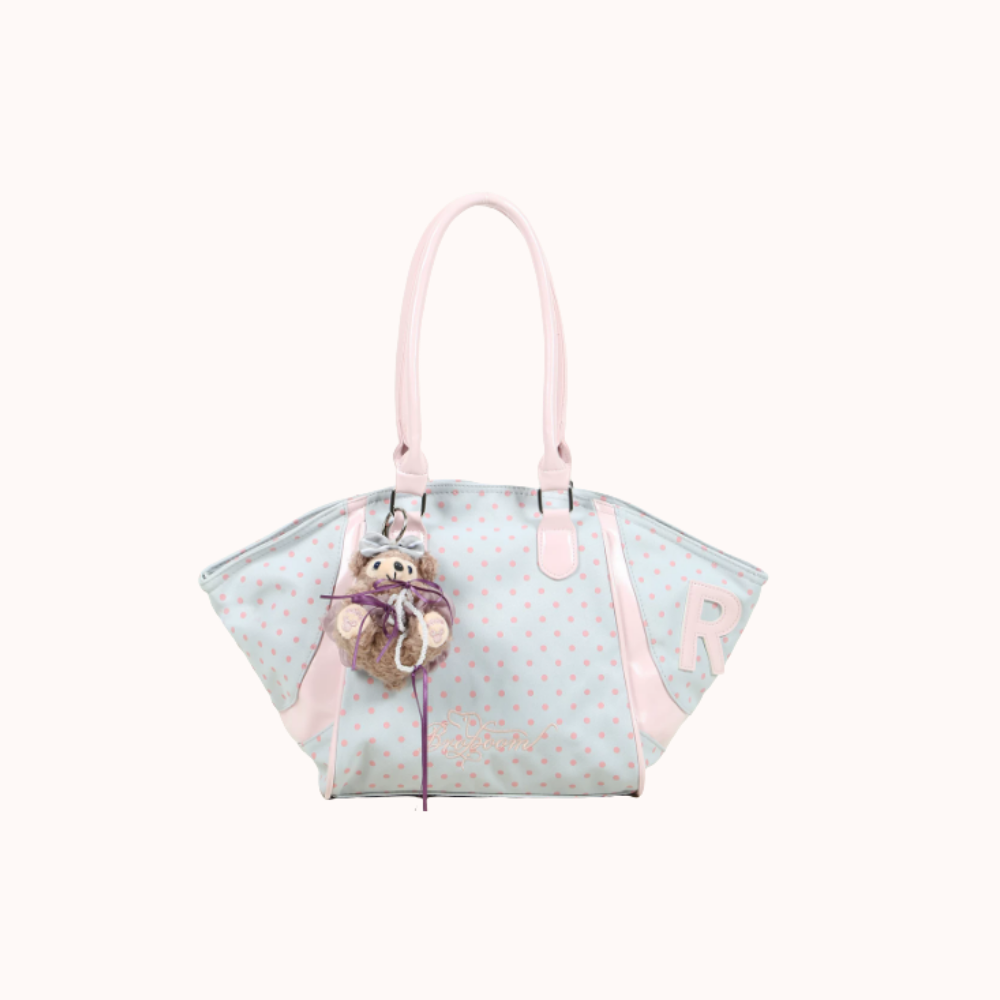 Lavitra Polka Dot Tote Bag