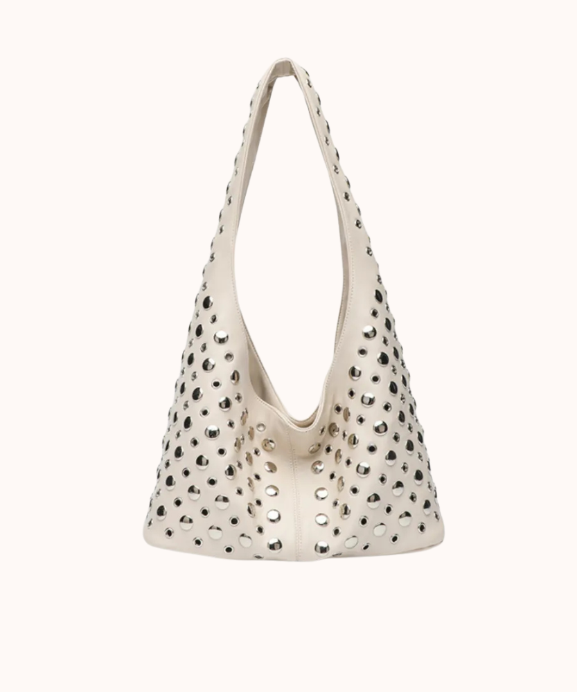Heloise Vegan Leather Hobo Bag
