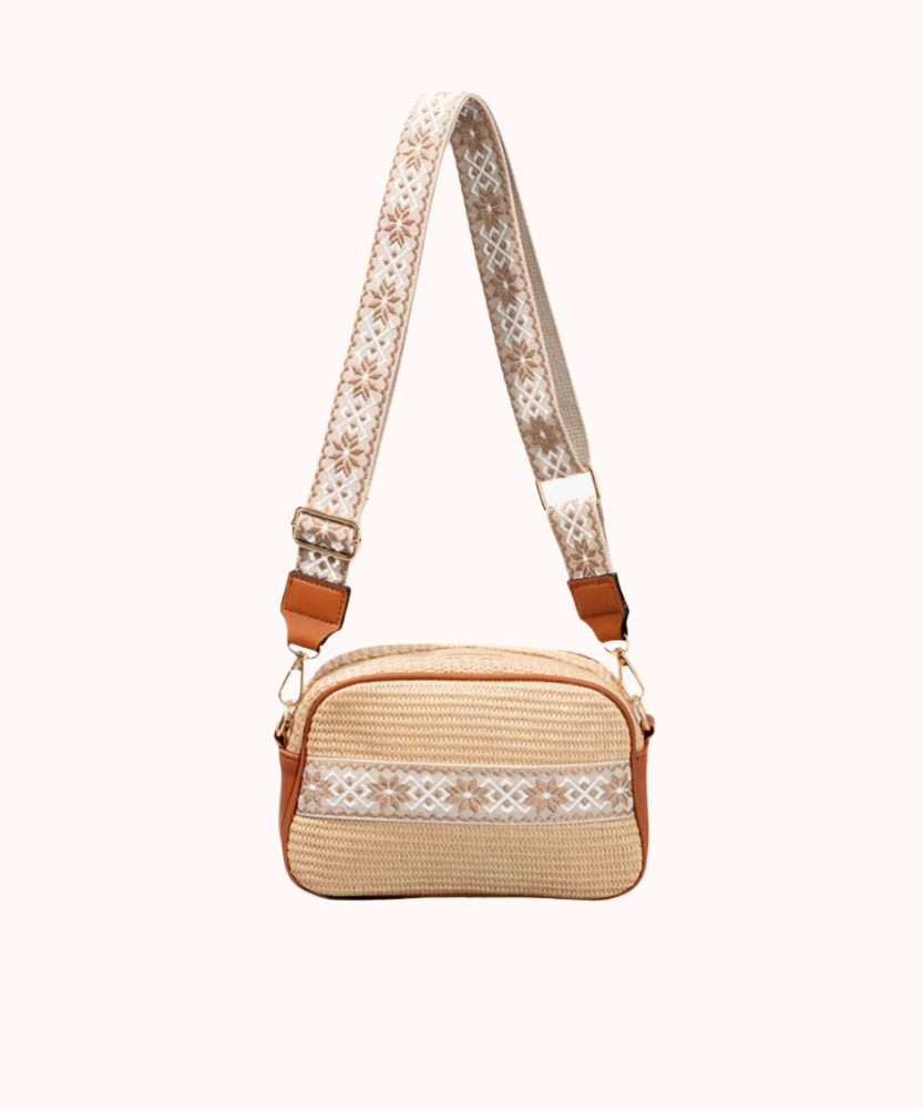 Daphne Vegan Leather Crossbody Bag