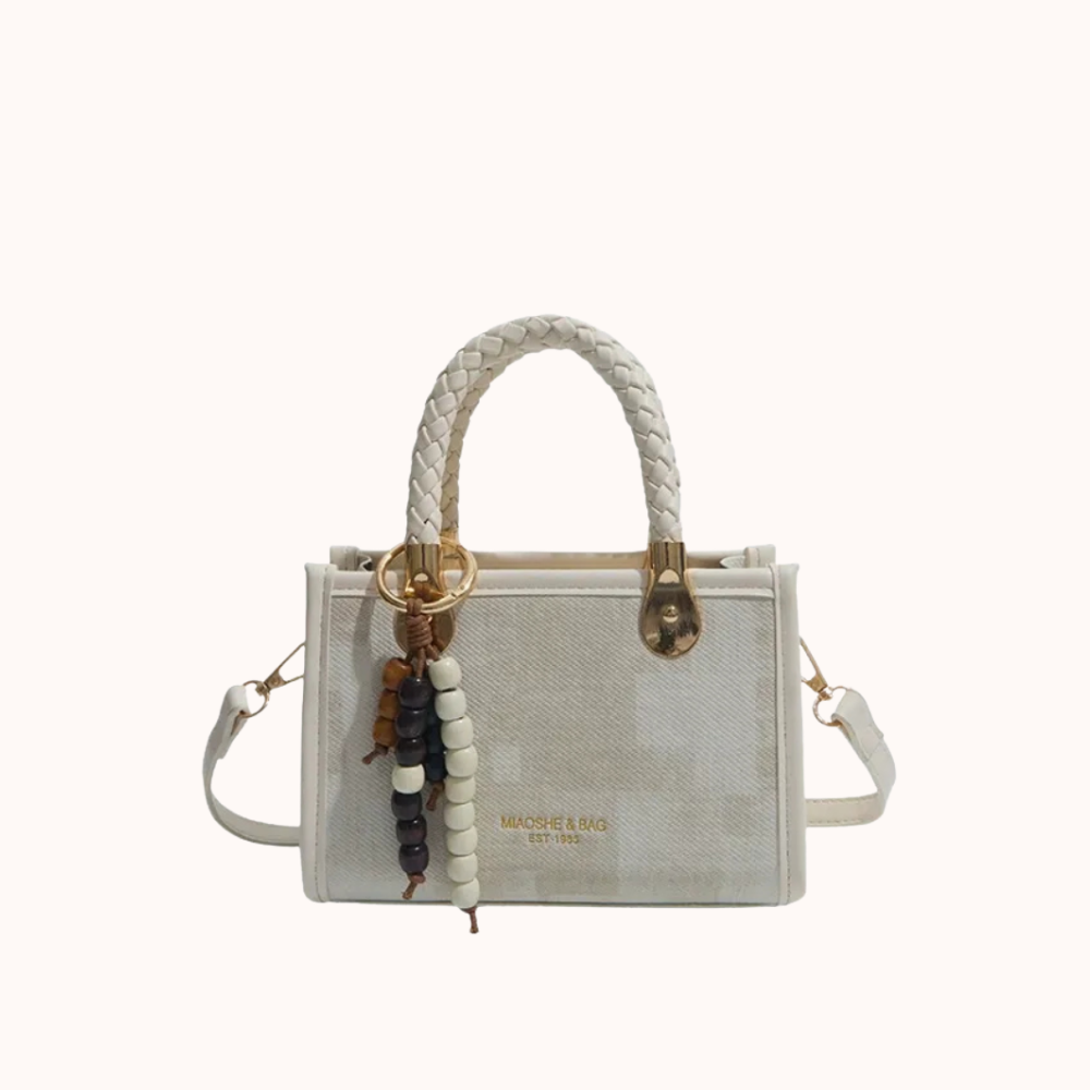 Capucine Braided Handle Mini Handbag