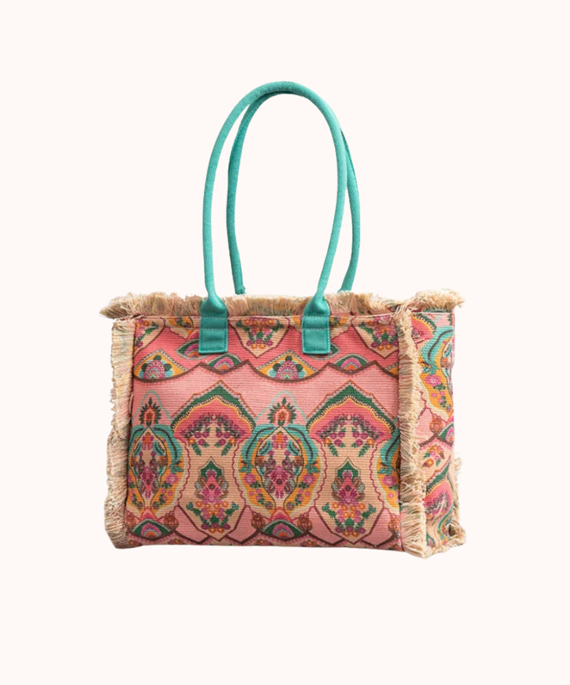 Flora Floral Print Tote Bag