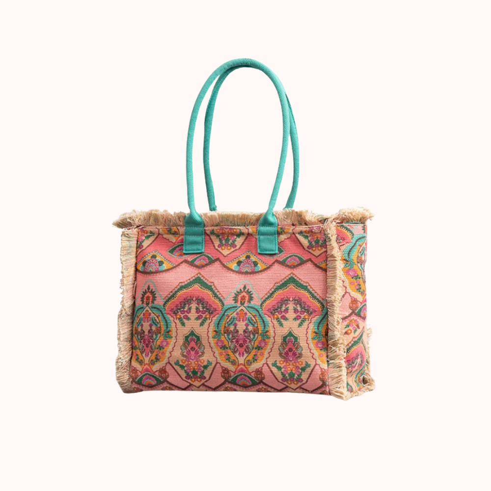 Flora Floral Print Tote Bag
