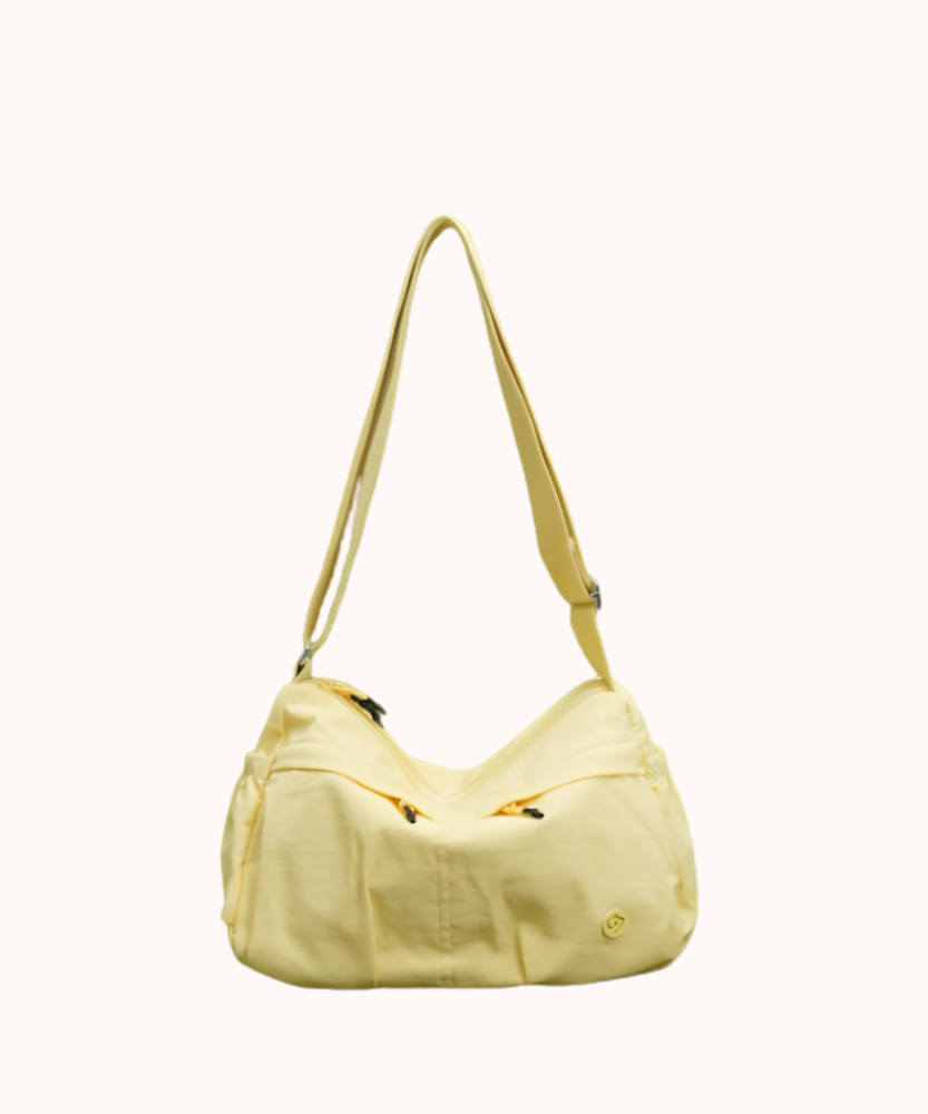 Fabria Ruched Shoulder Bag