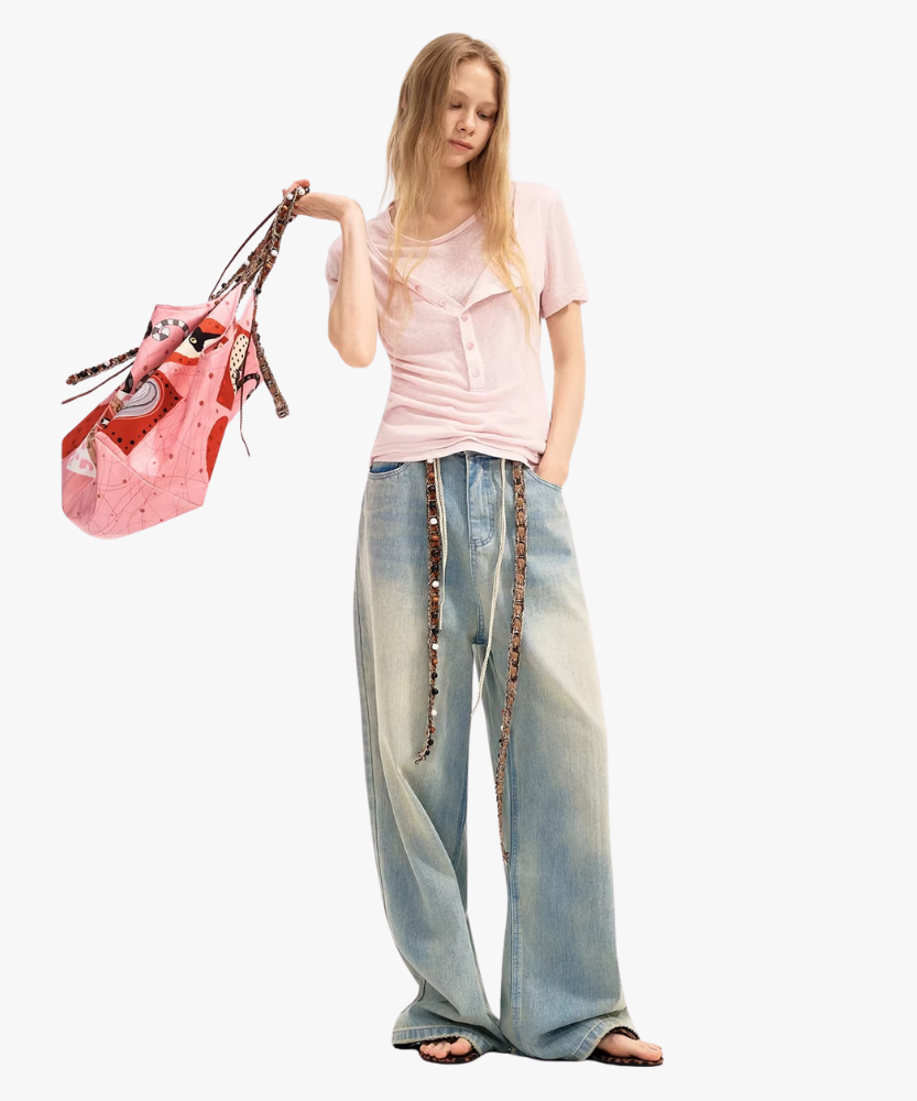 Cœuria Cat Print Shoulder Bag