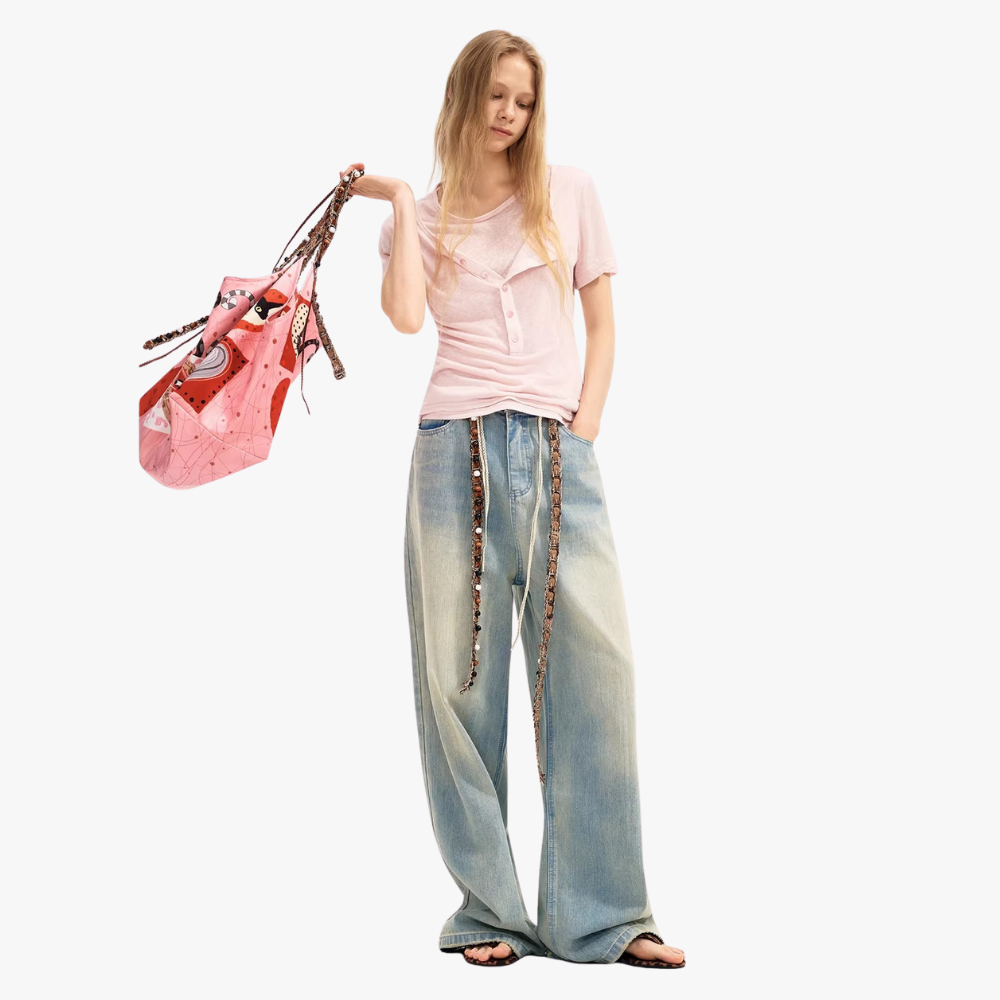 Cœuria Cat Print Shoulder Bag