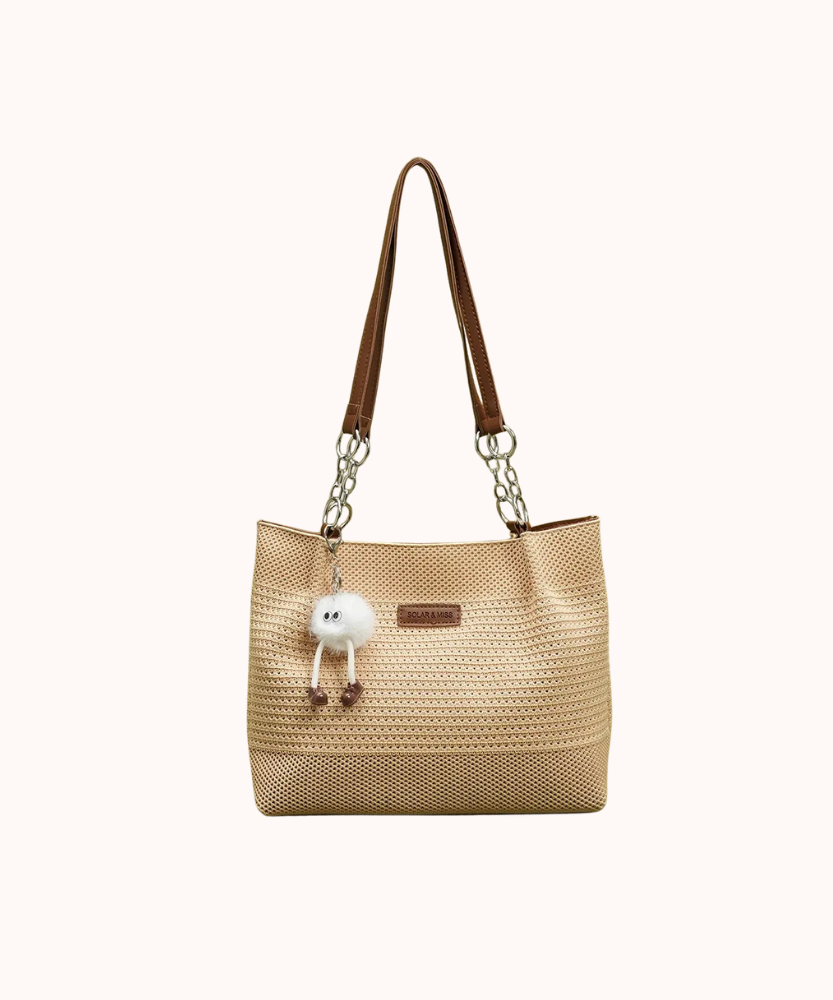 Vivelle Woven Tote Bag