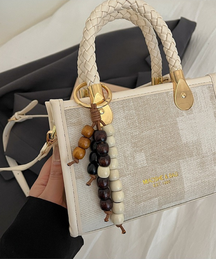 Capucine Braided Handle Mini Handbag