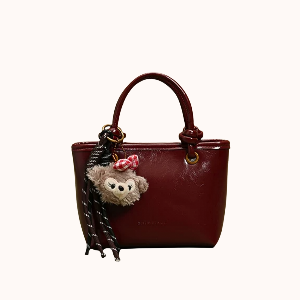 Rosvianne Teddy Charm Mini Bag
