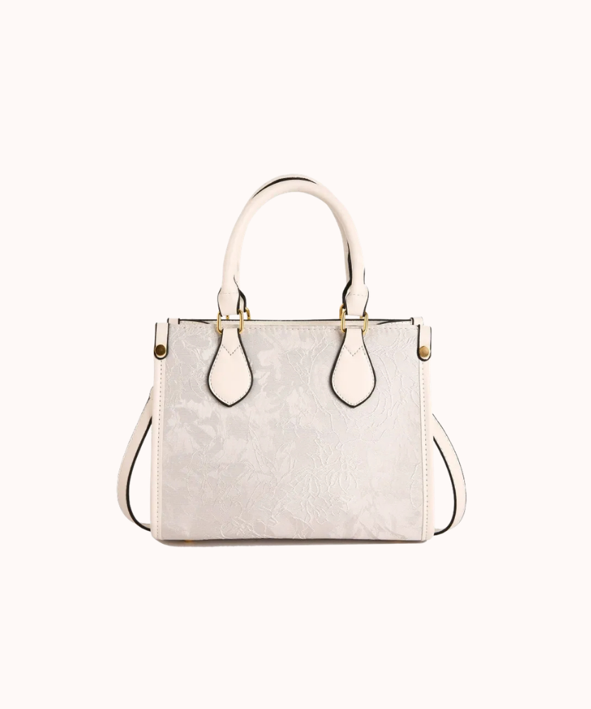 Evarielle Floral Lace Satchel Bag