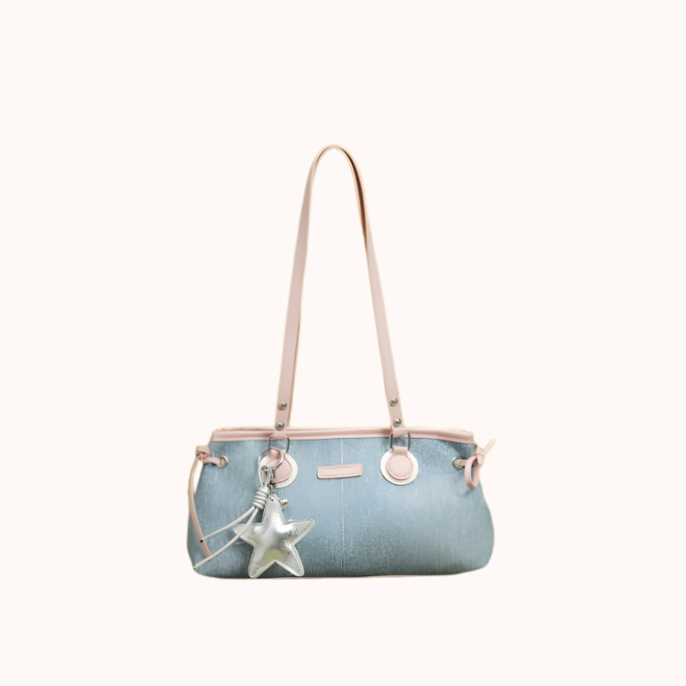 Avelora Contrast Strap Shoulder Bag