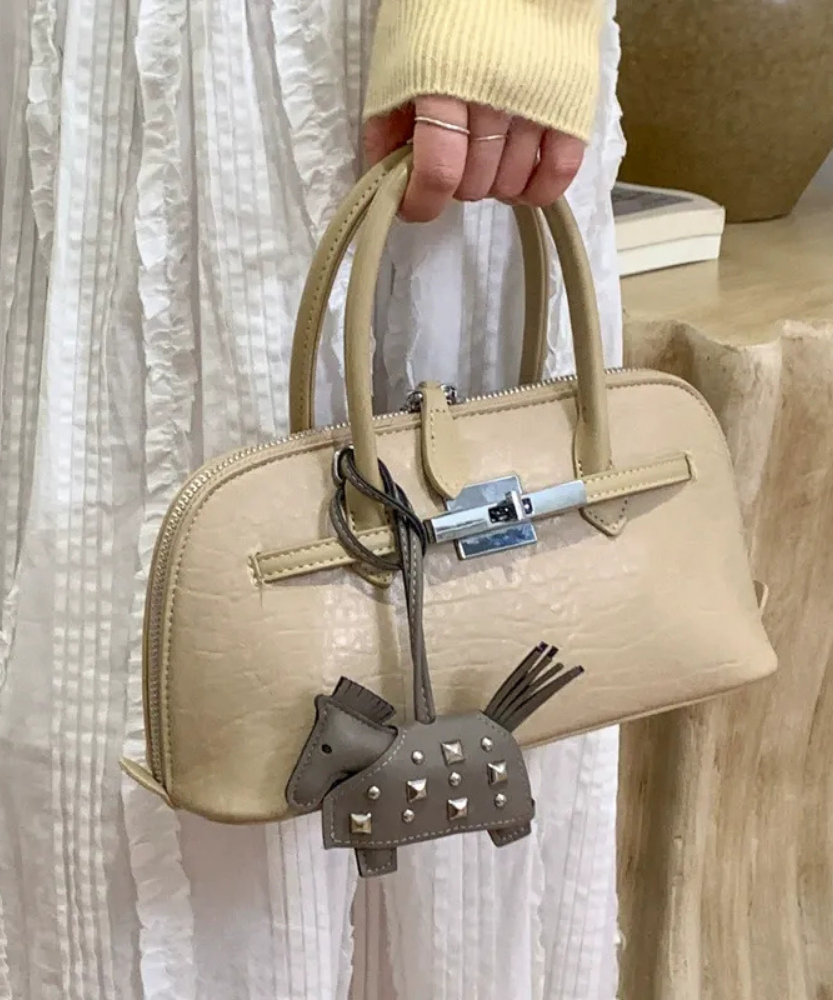 Bertille Lock Detail Mini Handbag