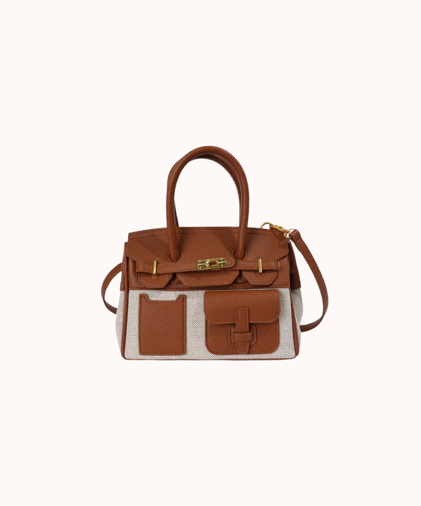 Ambrisa Pocket Satchel Bag
