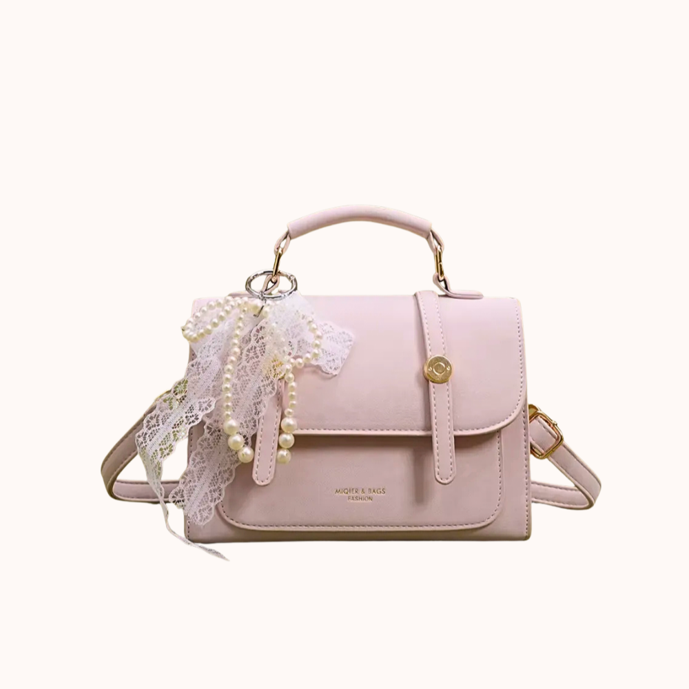 Vessara Top Handle Flap Bag