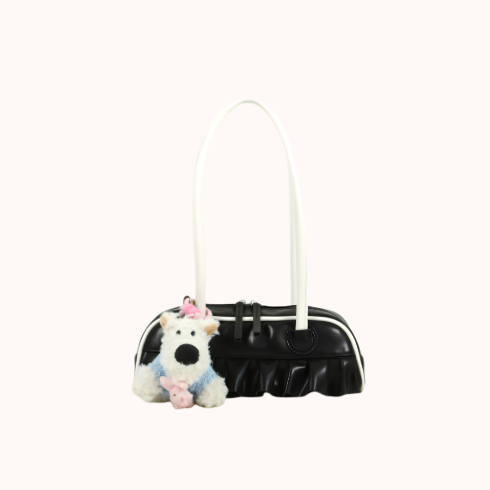 Mavelle Ruffle Shoulder Bag