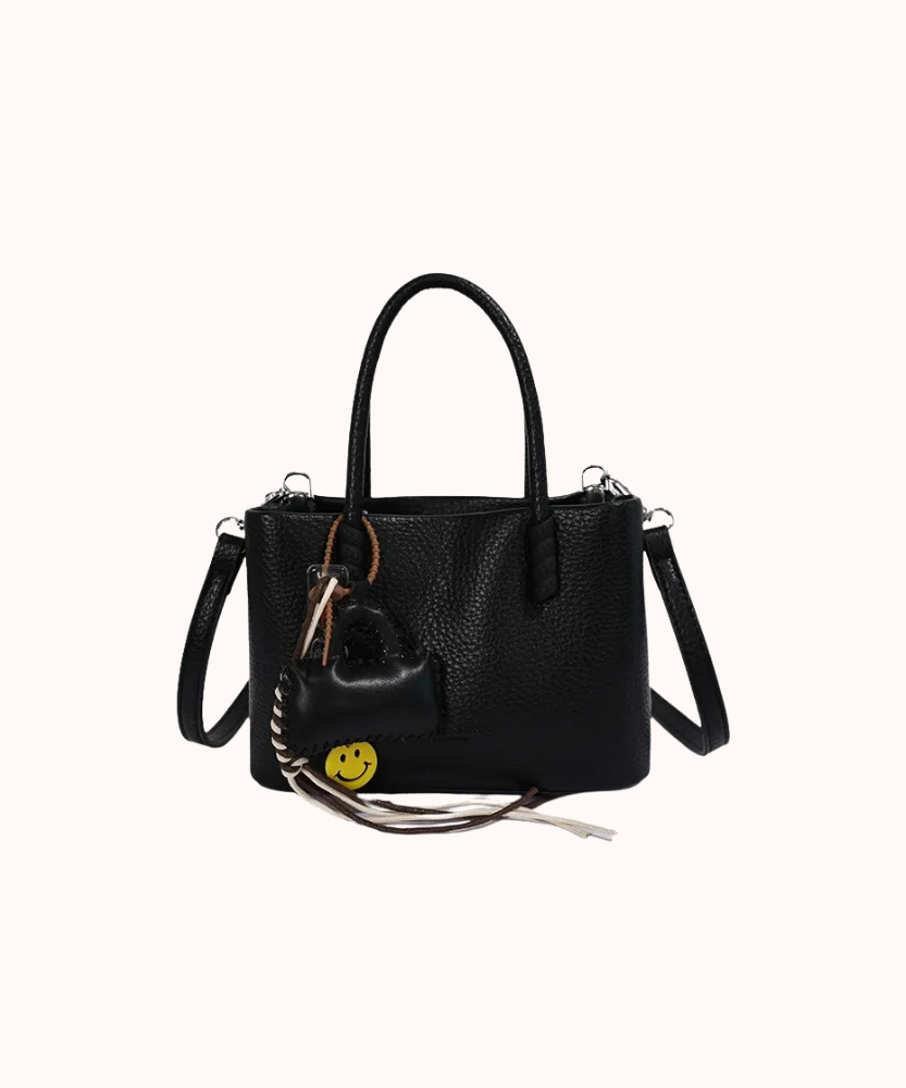 Dolciana Heart Charm Bucket Bag
