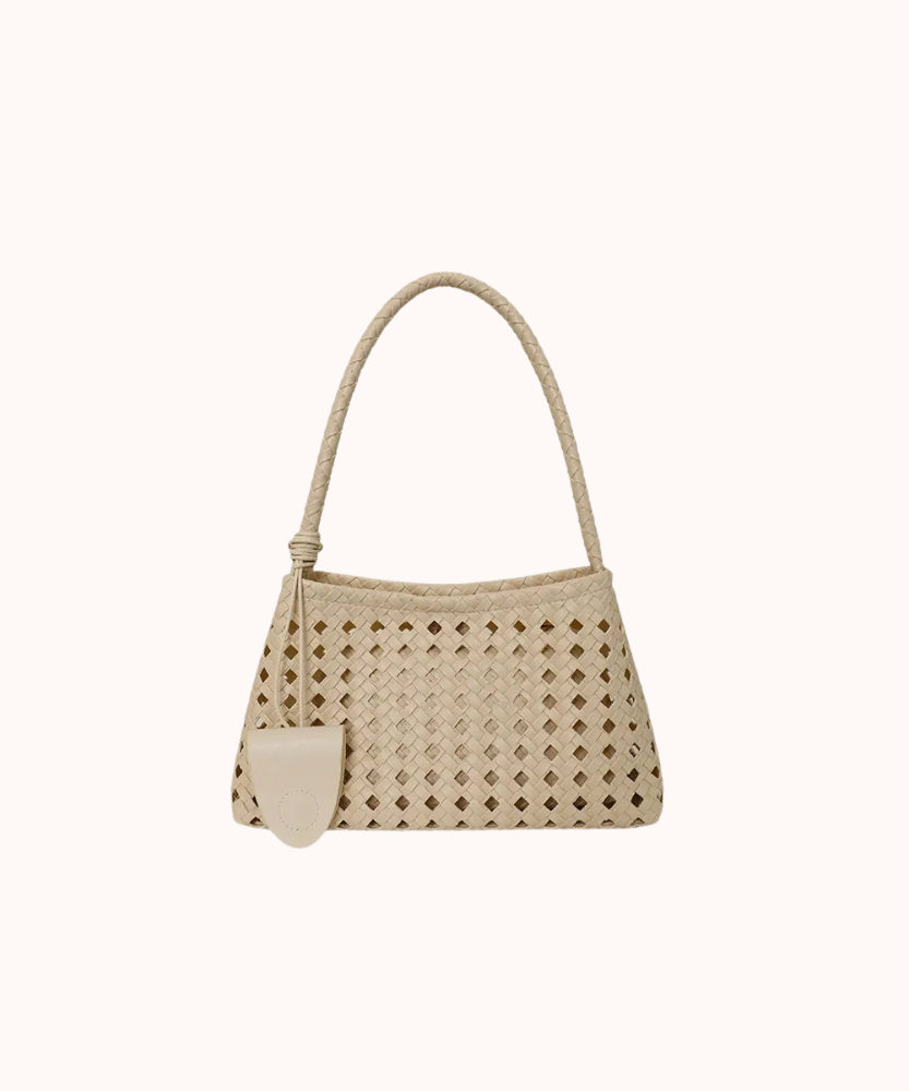Tesoria Woven Shoulder Bag