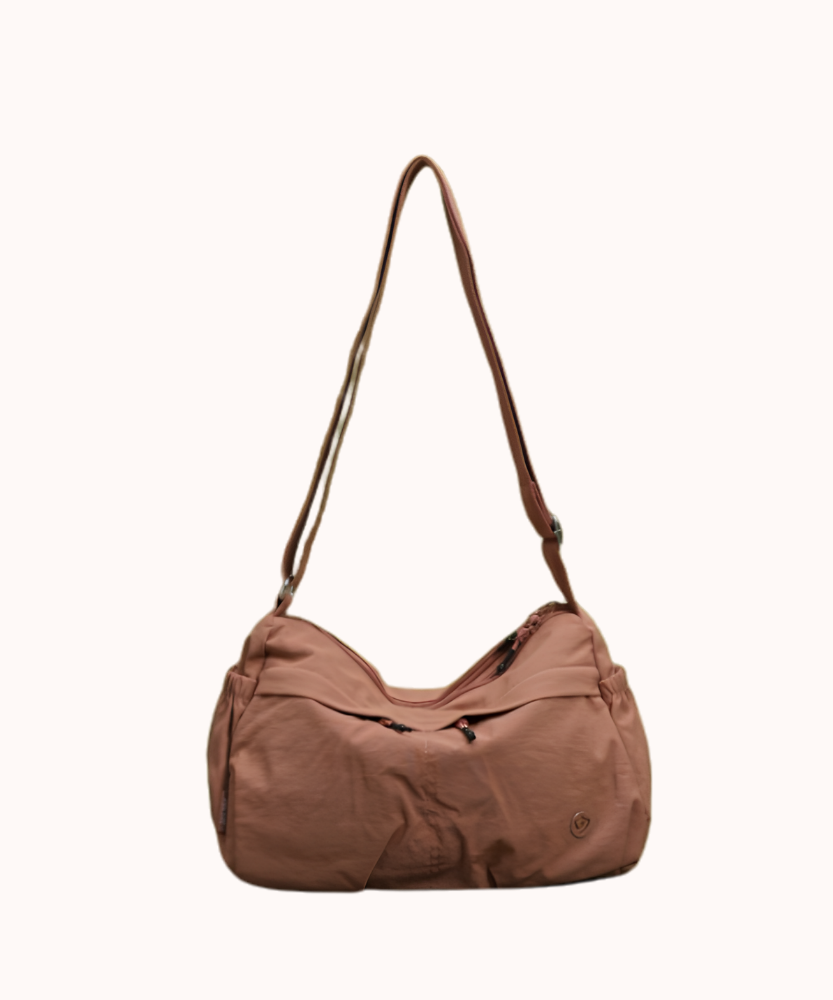 Fabria Ruched Shoulder Bag